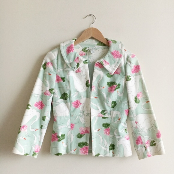 Anthropologie Jackets & Blazers - Anthropologie Rare Odille Swan Jacket